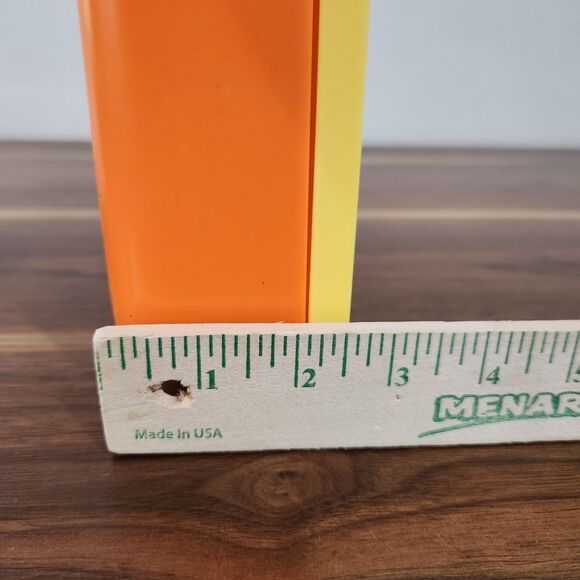 Omie Box Insulated Bento Lunch Box Leakproof Thermos Food Jar Yellow Orange - Picture 8 of 8